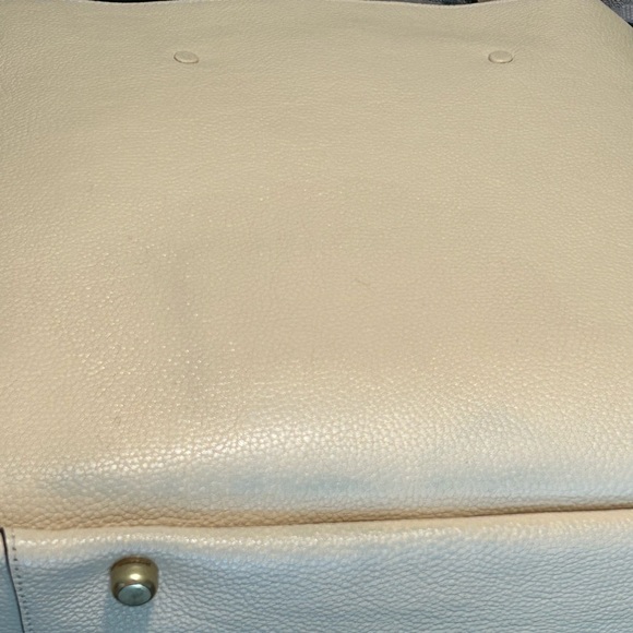 COACH Alana Color Block Pebble Leather Tote Bag - Picture 12 of 16